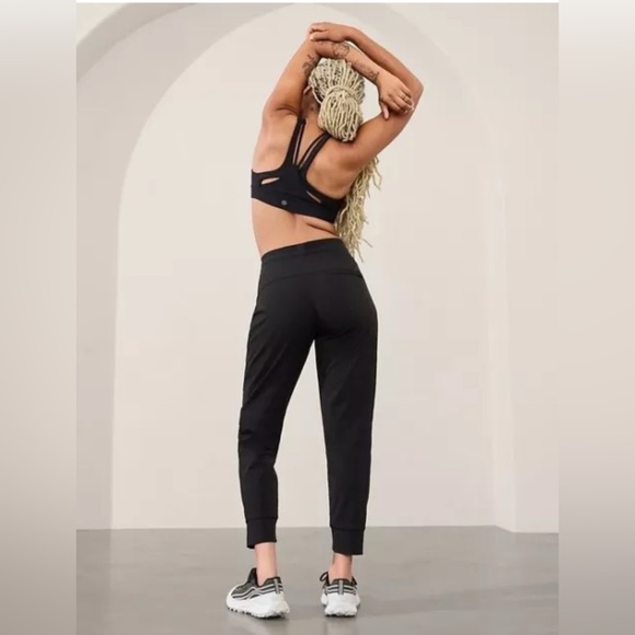 ATHLETA Trekkie North Mid Rise Legacy Jogger // Black #405726 - Picture 2 of 16